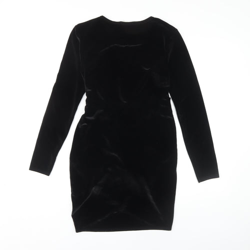 Femme Luxe Women's Black Velvet Dress Size 12