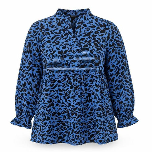 New Look Women's Blue Animal Print Dress Size 10