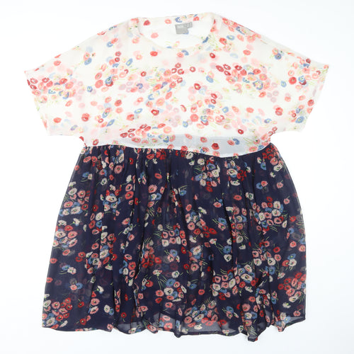 ASOS Women's Multicoloured Floral Dress Size 10