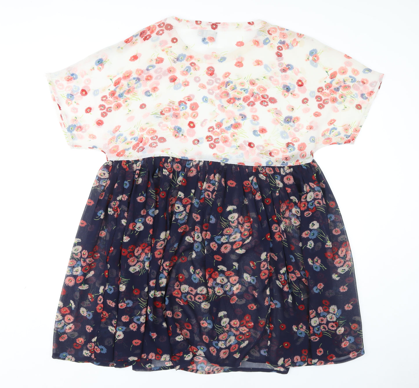 ASOS Women's Multicoloured Floral Dress Size 10