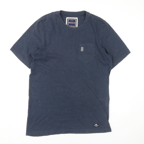 SoulCal & Co Men's Blue Crew Neck T-Shirt S