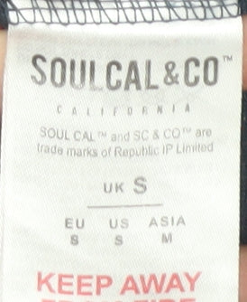 SoulCal & Co Men's Blue Crew Neck T-Shirt S