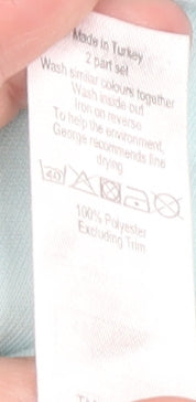 L.O.L. Surprise! Girls Blue Nightshirt 6-7Y Graphic Print Short Sleeve