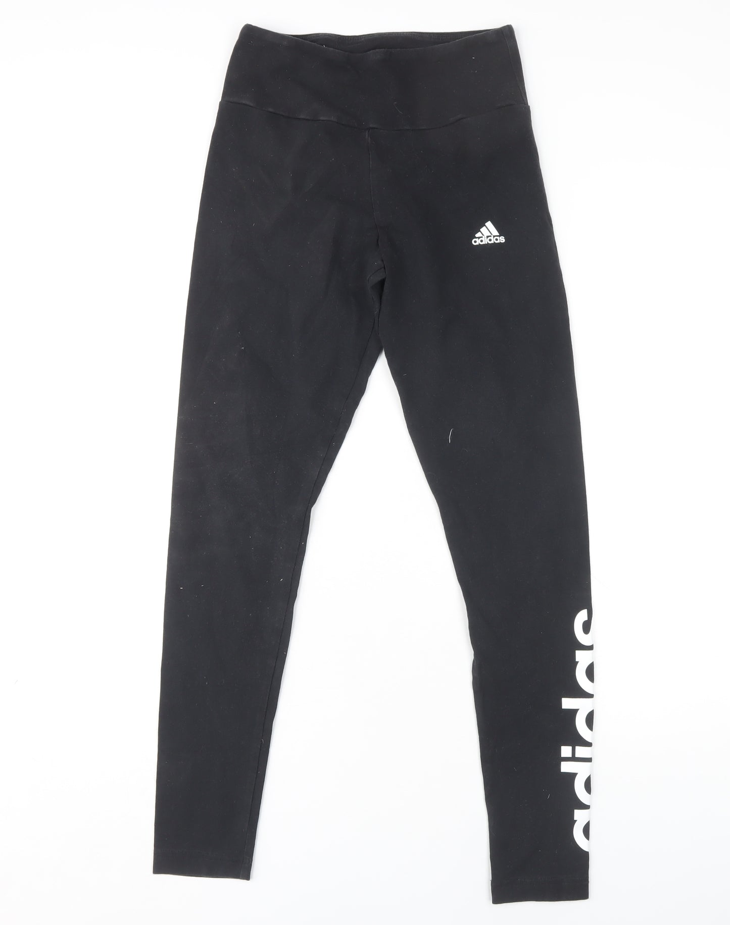 Adidas Women's Black Ankle Leggings, Size S