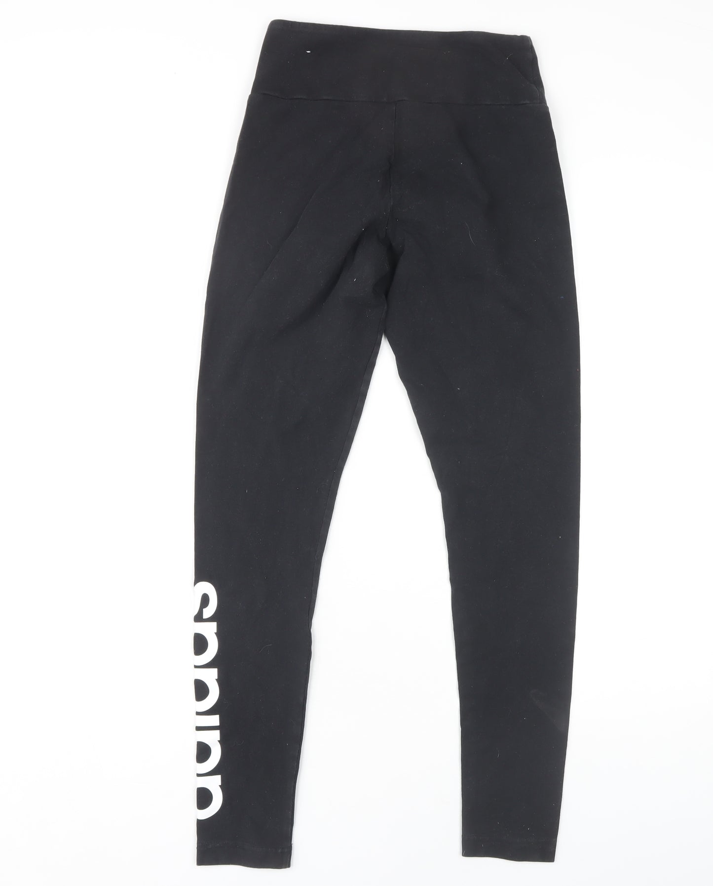 Adidas Women's Black Ankle Leggings, Size S