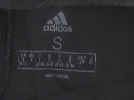 Adidas Women's Black Ankle Leggings, Size S