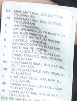 Adidas Women's Black Ankle Leggings, Size S