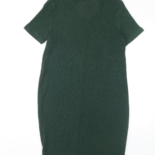 Marks and Spencer Women's Green Sheath Dress, Size 14