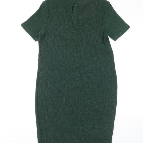 Marks and Spencer Women's Green Sheath Dress, Size 14
