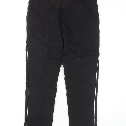 Zara Basic Women's Black Straight Trousers M