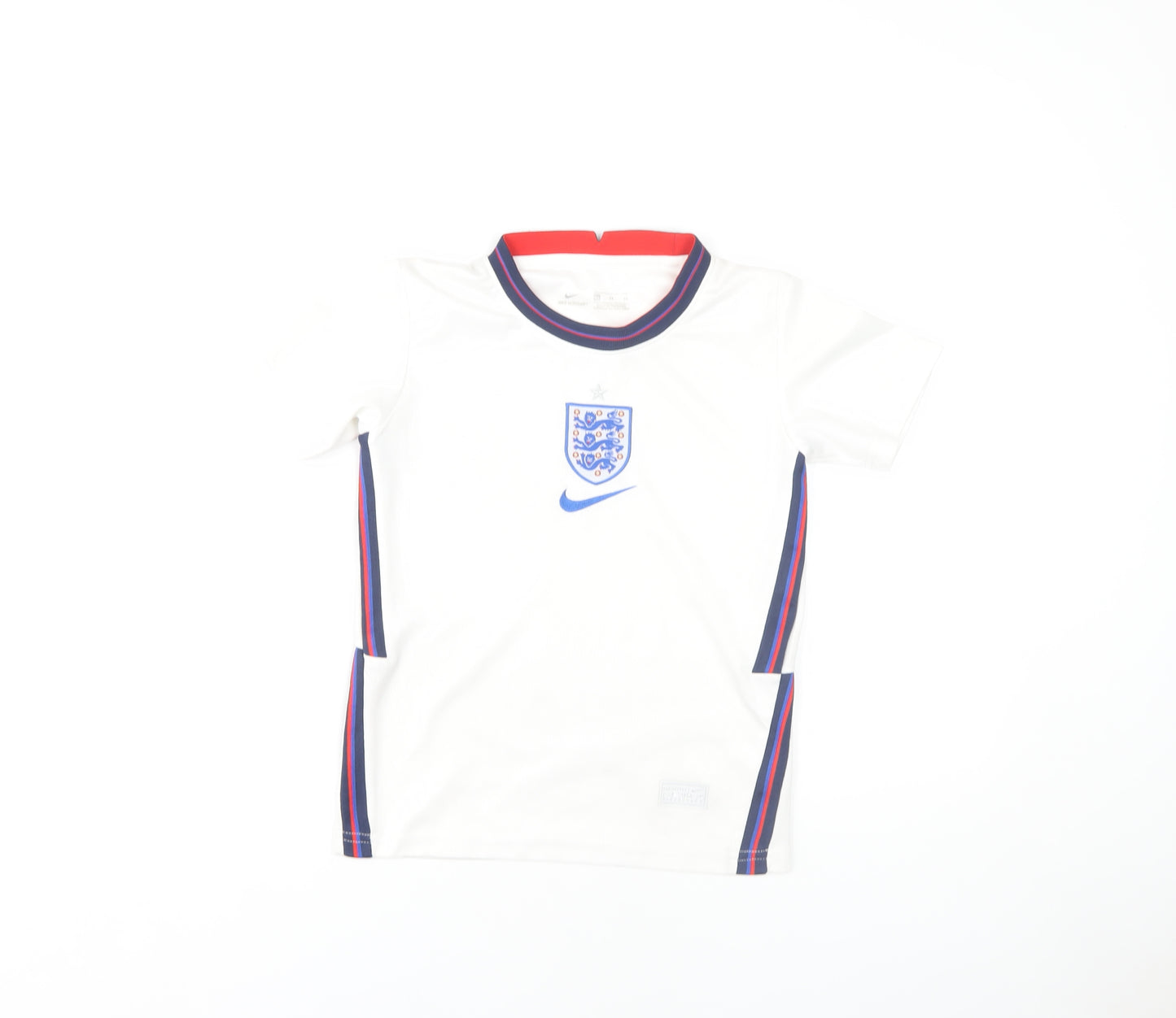 Nike Boys White Football Jersey 2XS - Lightweight & Stylish