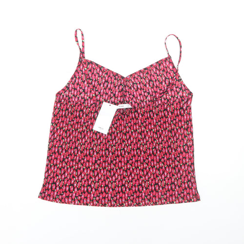 MNG Women's Multicoloured Floral Camisole Tank Top, Size M