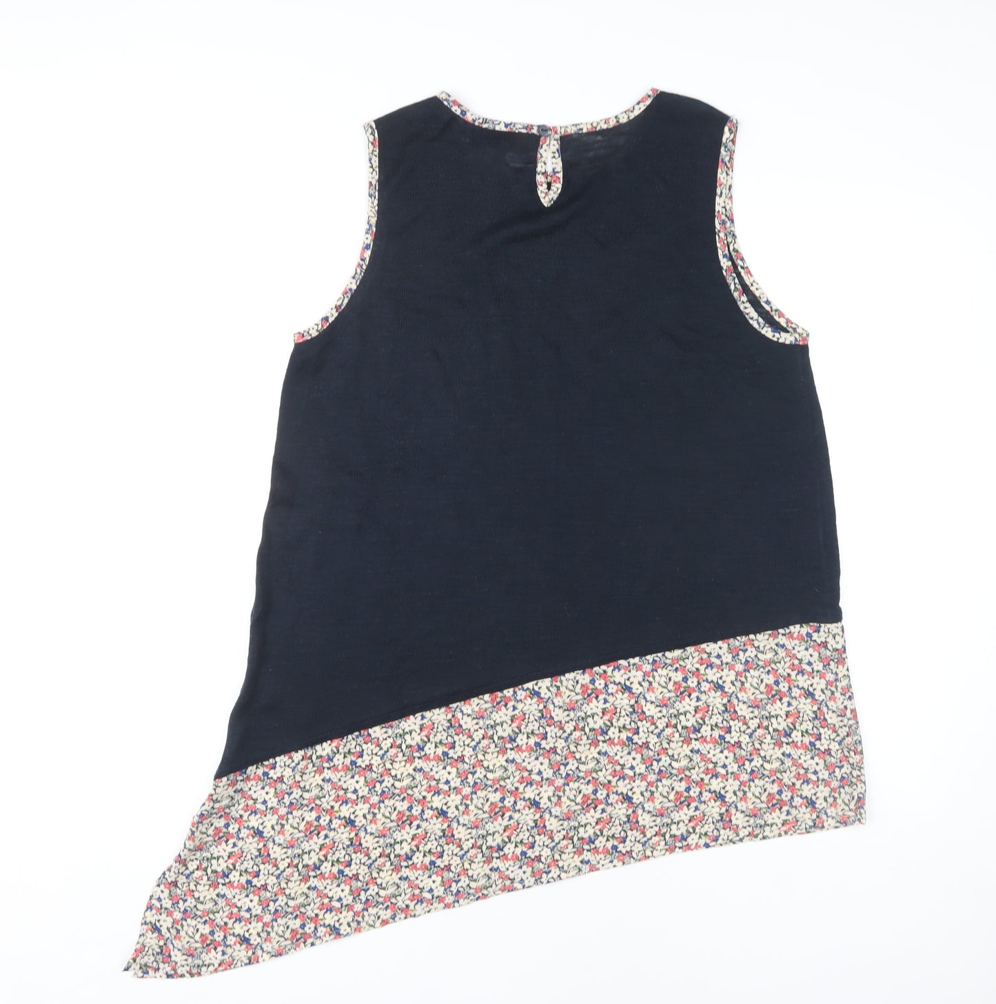 Next Women's Multicoloured Floral Tunic Top Size 14