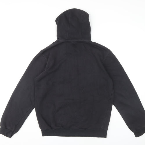 Adidas Men's Black Hoodie, Size S, Pullover Style