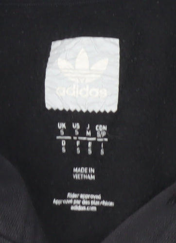 Adidas Men's Black Hoodie, Size S, Pullover Style