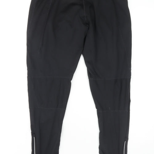 Nike Unisex Black Running Trousers XL - Breathable, Quick Dry