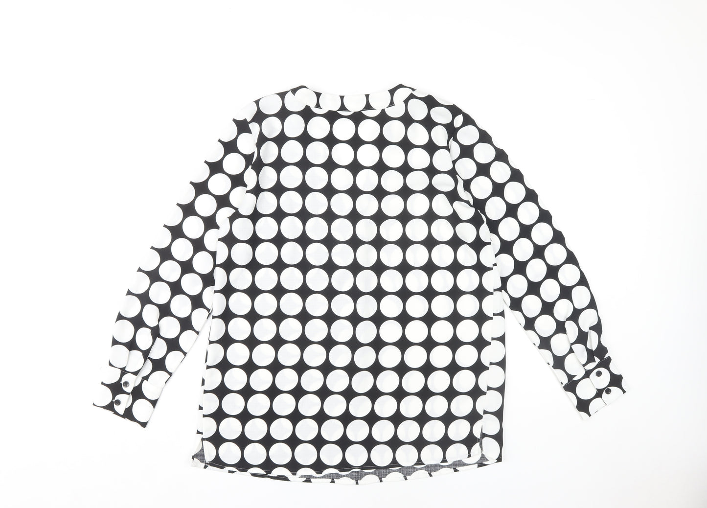Marks and Spencer Women’s Black Polka Dot Blouse, Size 10