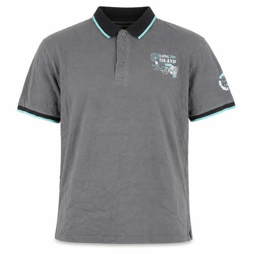 Atlas for Men Grey Polo Shirt XL Short Sleeve