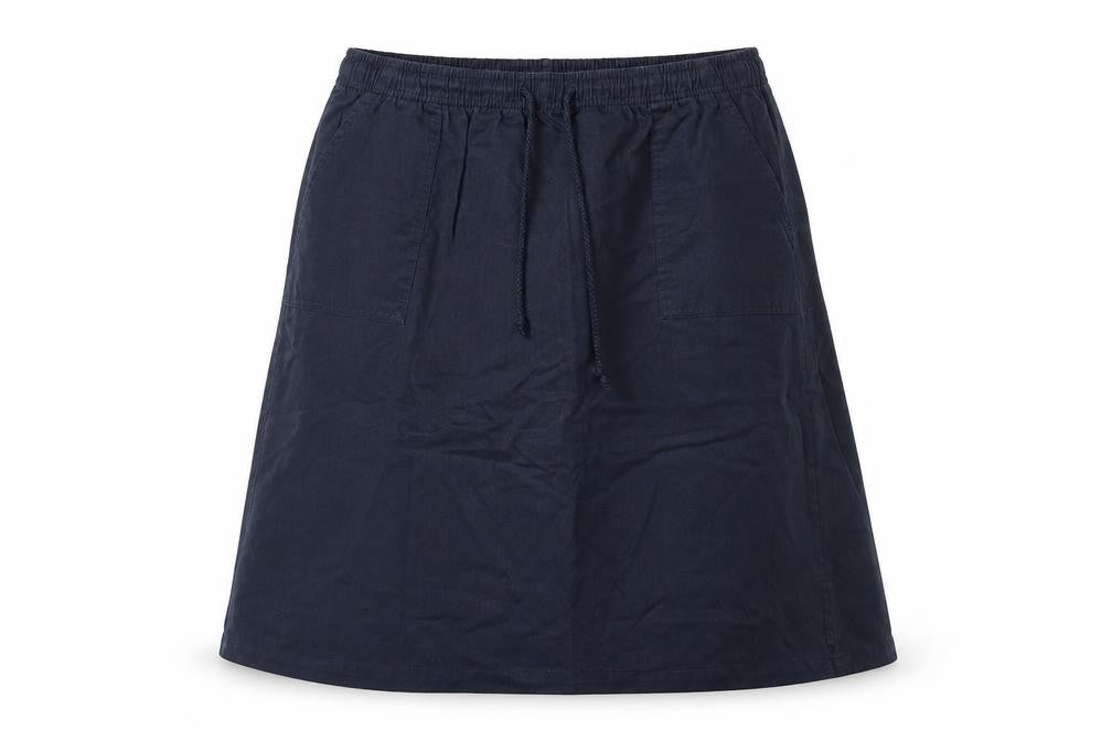 Damart Women's Blue Skirt, Size 18, Elastic Waist