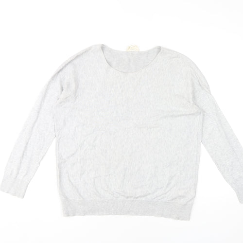 DKNY Women's Grey Pullover Jumper M