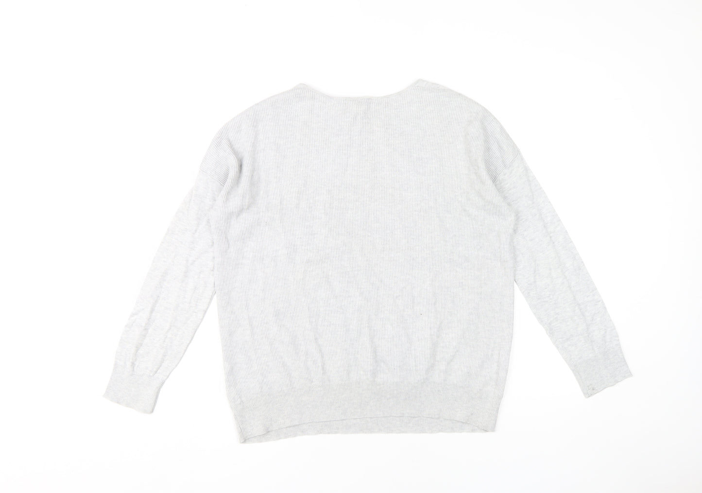 DKNY Women's Grey Pullover Jumper M