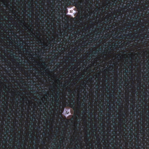 Marks and Spencer Women's Black Cardigan, M, Button Accent