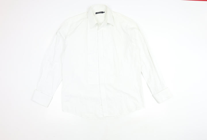 Taylor & Wright Men's Formal White Dress Shirt Size 15