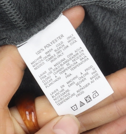 Champion Men's Grey Athletic T-Shirt Size S