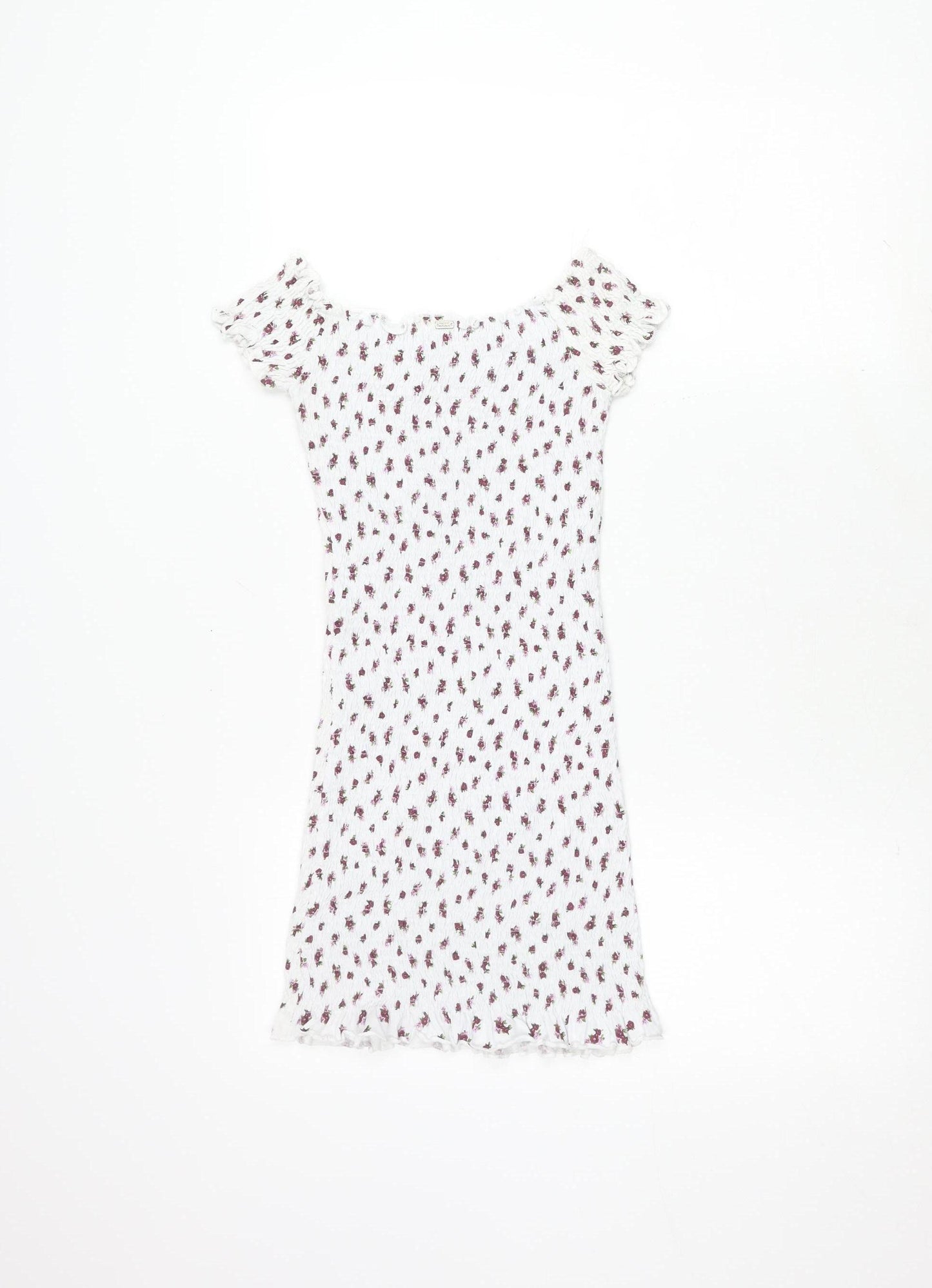 Pacific Republic Teens White Floral Dress Size 8