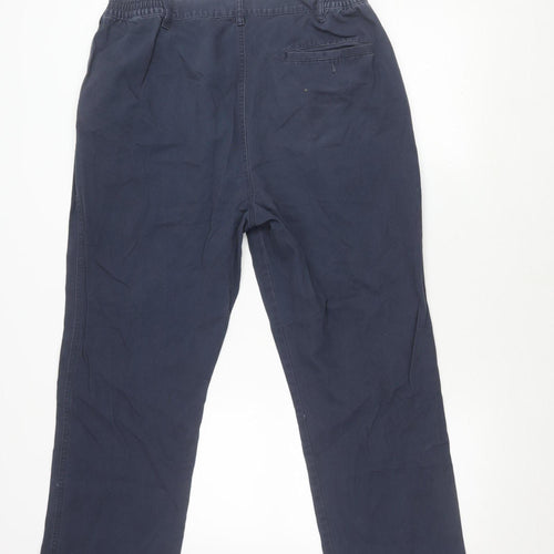 Cotton Traders Men's Blue Trousers Size 38