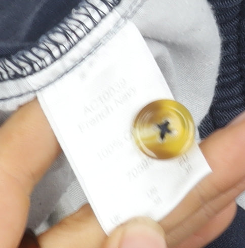 Cotton Traders Men's Blue Trousers Size 38