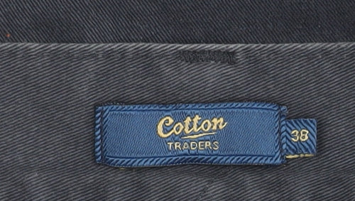 Cotton Traders Men's Blue Trousers Size 38