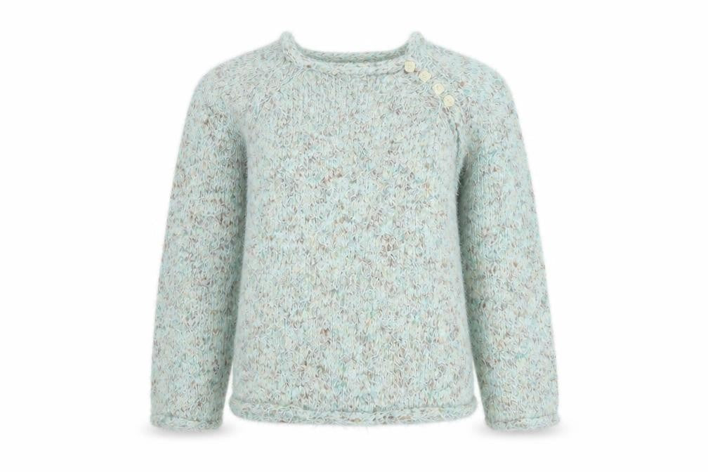 Front view of Per Una Multicoloured Teens Wool Blend Chunky Knit Jumper -, size 3
