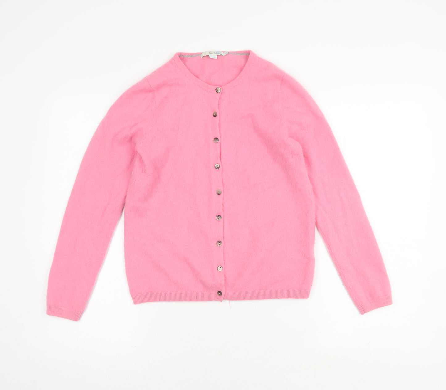 Boden Women's Pink Cashmere Cardigan, Size 14
