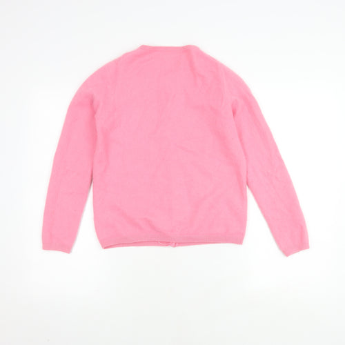Boden Women's Pink Cashmere Cardigan, Size 14