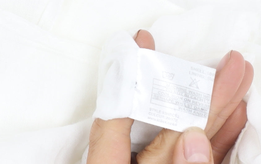 Klass Women’s White Long Skirt, Size 16, Casual Style