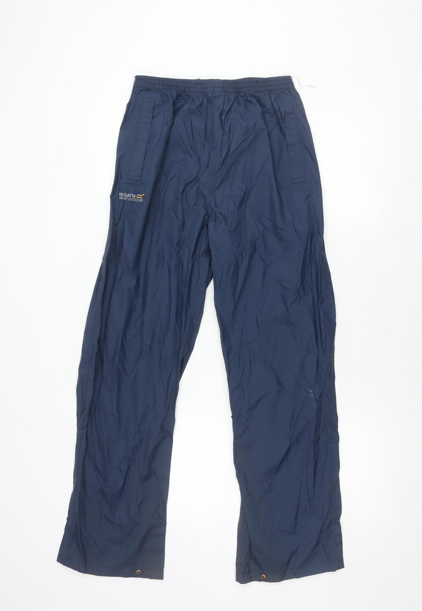 Regatta Blue Waterproof Rain Trousers, Unisex M, Hiking