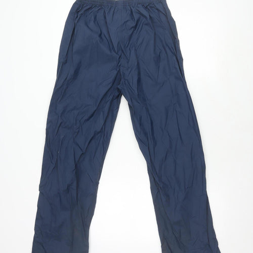 Regatta Blue Waterproof Rain Trousers, Unisex M, Hiking