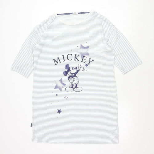Disney Women’s Blue Mickey Mouse Nightshirt, Size 14