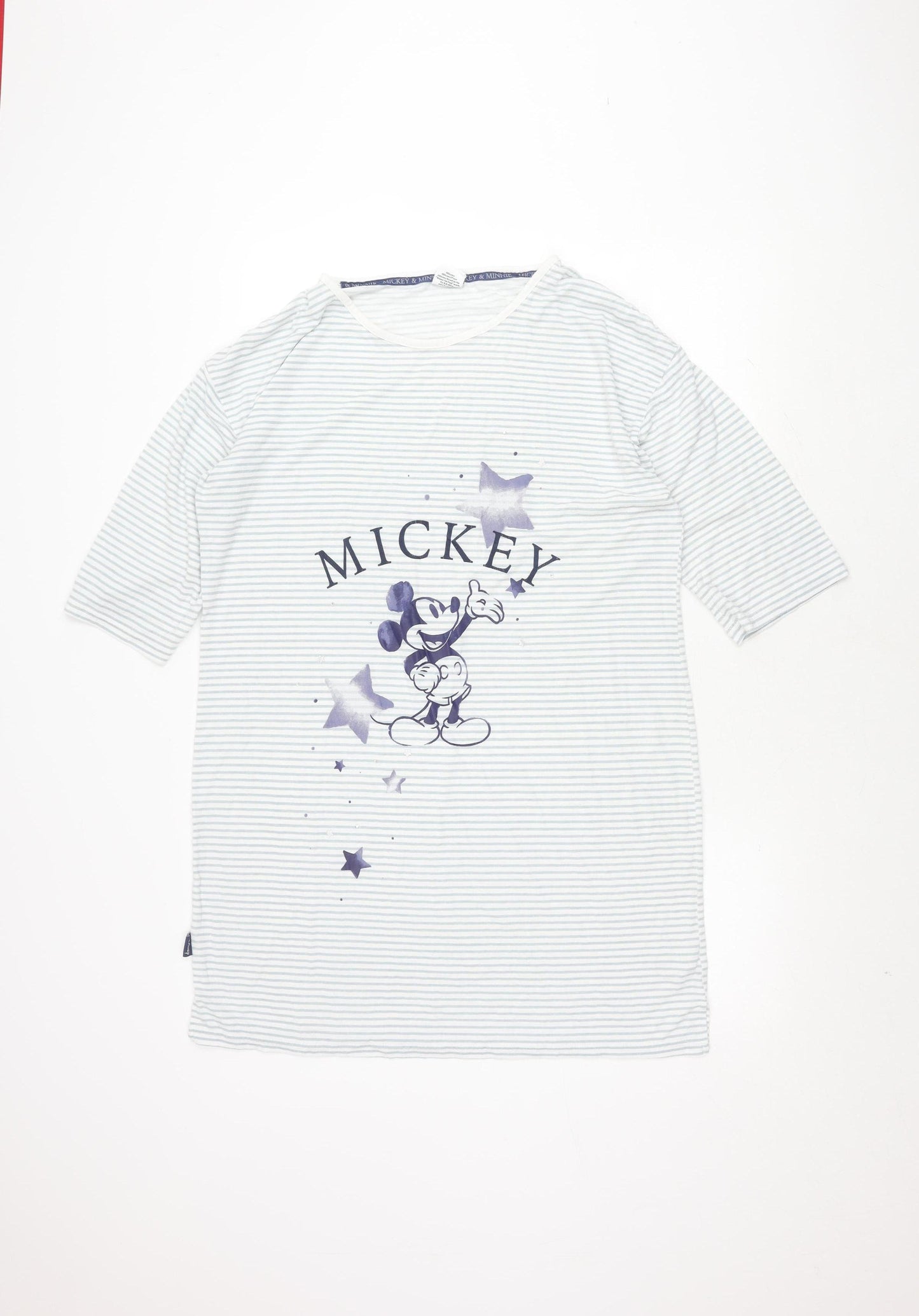 Disney Women’s Blue Mickey Mouse Nightshirt, Size 14