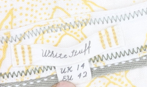 White Stuff Women's Floral Blouse, UK 14 - Spring Casual