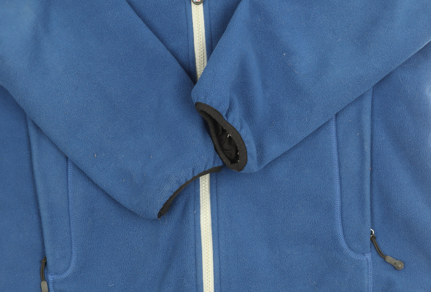 Berghaus Men's Blue Fleece Jacket M Stand-Up Collar