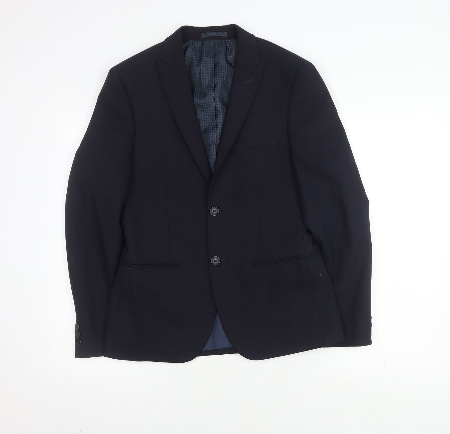 Marks and Spencer Men's Blue Blazer, Size 36S