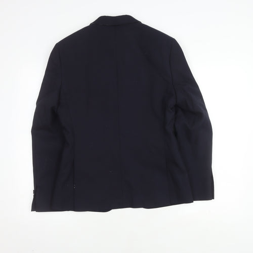 Marks and Spencer Men's Blue Blazer, Size 36S