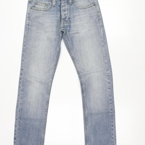 Topman Men's Blue Skinny Jeans 30R Slim Fit