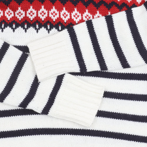 Marks & Spencer Women's Multicoloured Fair Isle Pullover, Size S