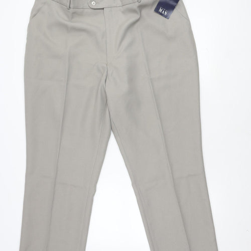 Premier Man Men's Grey Trousers Size 44