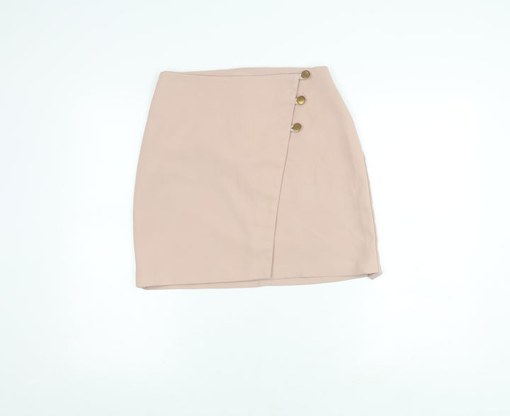 New Look Women's Beige Pencil Skirt Size 10