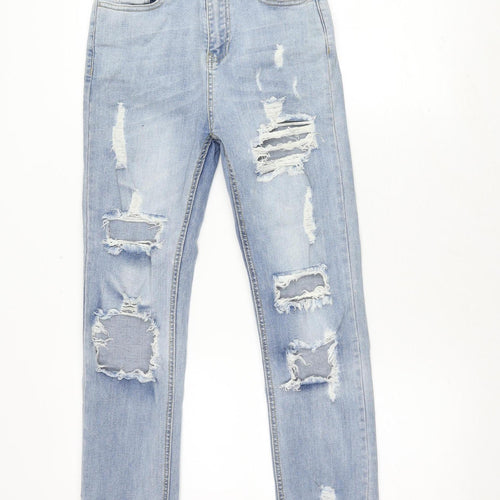 I Saw It First Women's Blue Skinny Jeans Size 6