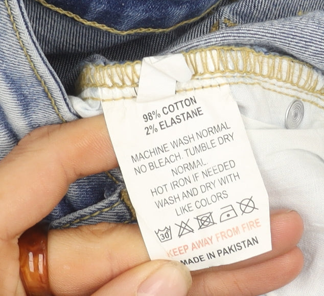 I Saw It First Women's Blue Skinny Jeans Size 6